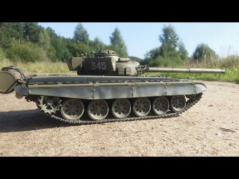 Танк на радиоуправлении VSTANK T72M ... тест-драйв, стрельба - UCvsV75oPdrYFH7fj-6Mk2wg