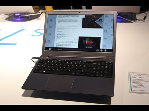 Samsung Series 7 Chronos / Ultrabook First Look at CES 2013 - UCbR6jJpva9VIIAHTse4C3hw