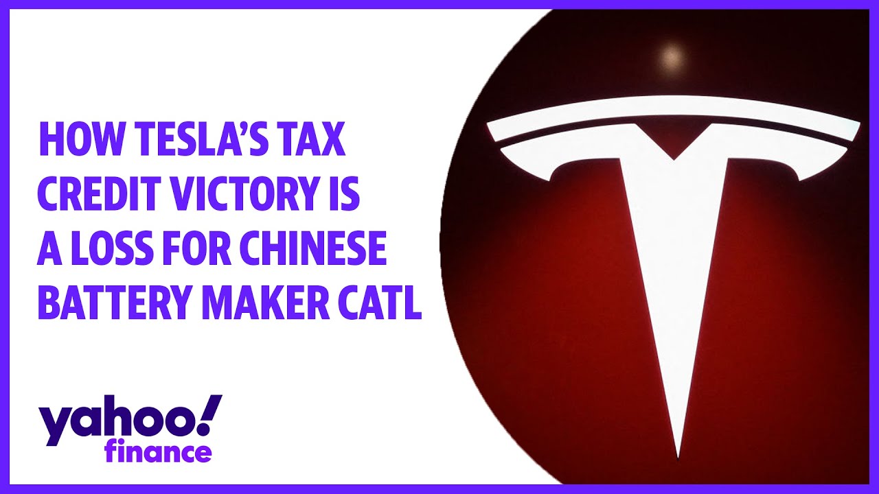 How Tesla’s tax credit victory is a loss for Chinese battery maker CATL