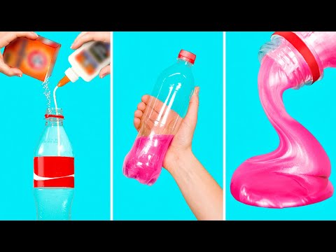 Super Fast Slime Recipe! DIY 30 SECONDS Bottle Slime - UCw5VDXH8up3pKUppIvcstNQ