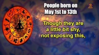 Basic Characteristics of people born between May 1st to May 13th