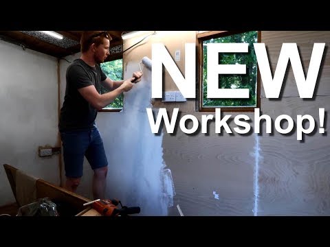 Building a workshop (in a shed) - UC67gfx2Fg7K2NSHqoENVgwA