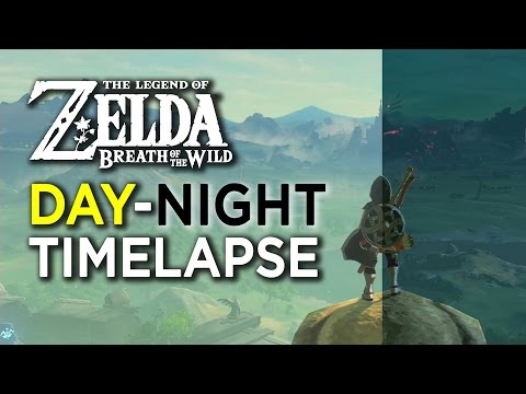 Zelda: Breath Of The Wild - Day Night Time-Lapse - UCbu2SsF-Or3Rsn3NxqODImw