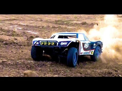 RC ADVENTURES - BASHING A LOSI 5ive T (5T) 4WD Short Course Off Road Truck - Gas Powered - UCxcjVHL-2o3D6Q9esu05a1Q