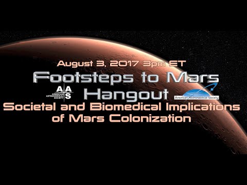 Societal and Biomedical Implications of Mars  Settlement - UCQkLvACGWo8IlY1-WKfPp6g