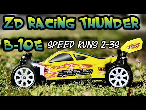 ZD RACING Thunder B-10E 4WD Brushless 1/10 Buggy - Speed Runs - UC1JRbSw-V1TgKF6JPovFfpA