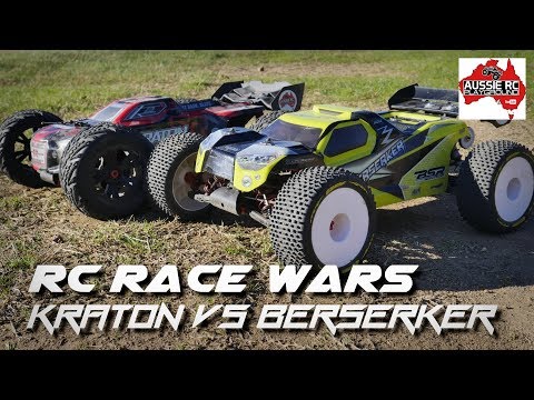 RC RACE WARS - Kraton V2 vs Berserker - UCOfR0NE5V7IHhMABstt11kA