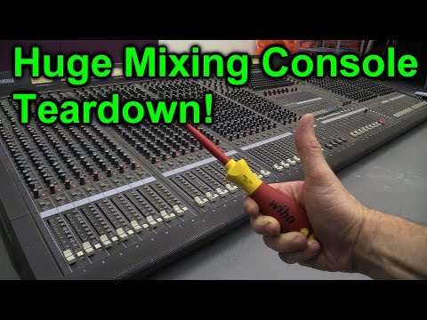 EEVblog #840 - Yamaha M3000 Mixing Console Teardown - UC2DjFE7Xf11URZqWBigcVOQ