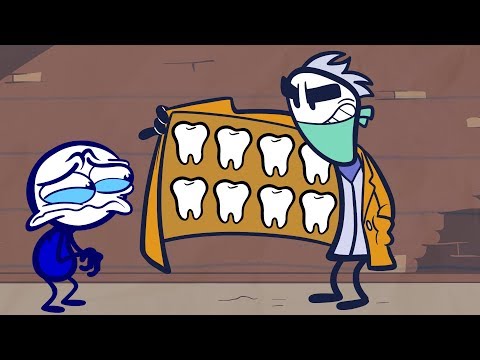 Pencilmate Meets The Dastardly Dentist! - UCUAL--p3qAa27luR0IYbjZA