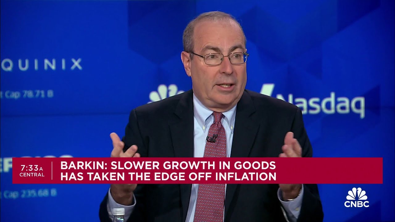 Richmond Fed President Tom Barkin: Got a shot to bring inflation down ‘very close to our target’