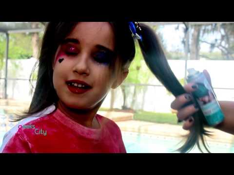 Harley Quinn Cosplay/Costume DIY (kid version) - Hero Vs Villains Party DIY Series - UCIOGcjvKyPr36UmgudtBqEw