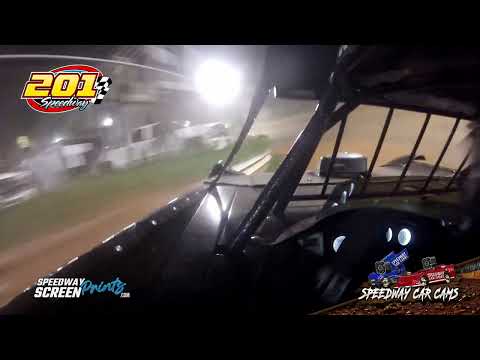 #33 Kevin Wagner - Super Late Model - 201 Speedway 8-2-25 - In-Car-Camera - dirt track racing video image