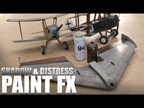 Airbrushing Shadow and Distress Effects | Flite Test - UC9zTuyWffK9ckEz1216noAw