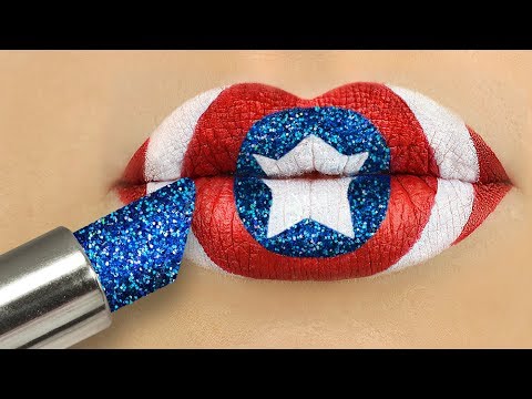 8 DIY Weird Makeup Ideas / Avengers Makeup Tutorial - UCWwqHwqLSrdWMgp5DZG5Dzg