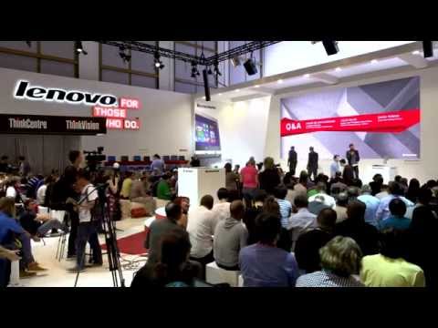 Lenovo IFA 2014 Press Conference - UCpvg0uZH-oxmCagOWJo9p9g