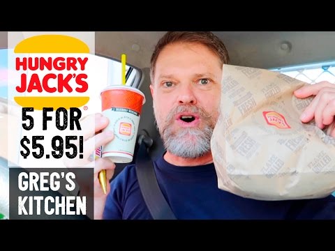 5 FOR $5.95 HUNGRY JACKS MEAL DEAL FOOD REVIEW - Greg's Kitchen - UCGXHiIMcPZ9IQNwmJOv12dQ