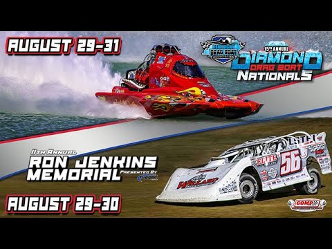 Drag Boat Nationals &amp; Ron Jenkins Memorial Aug 29th-31st, 2025 - dirt track racing video image