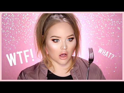 CONTOUR YOUR NOSE USING A FORK?? | NikkieTutorials - UCzTKskwIc_-a0cGvCXA848Q