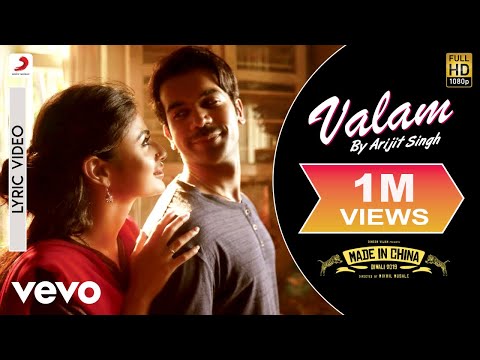 Valam - Official Lyric Video| Arijit Singh|Priya Saraiya|Sachin-Jigar|Rajkummar&Mouni - UC3MLnJtqc_phABBriLRhtgQ