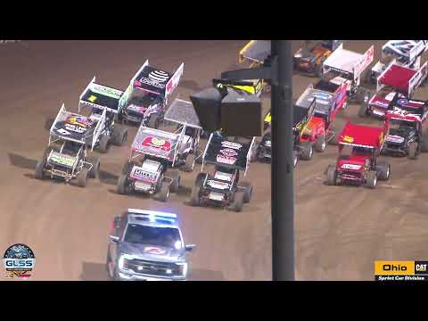 8.3.2024 GLSS OhioCAT A-Main Eldora Speedway - dirt track racing video image