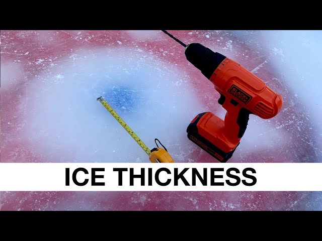 How Thick is the Ice on an NHL Rink?