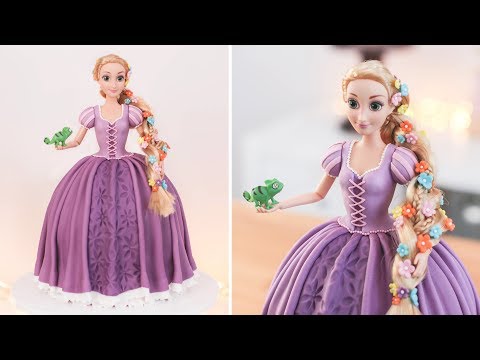 RAPUNZEL Doll Cake - TANGLED - Tan Dulce - UCdVkiNlwsE_I9ugOkIIzifg