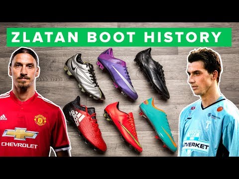 ZLATAN BOOT HISTORY 1998 - 2017 | All Zlatan Ibrahimovic football boots - UC5SQGzkWyQSW_fe-URgq7xw