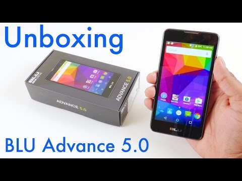 BLU Advance 5.0 Unboxing and Setup - UC_acrluhgPmor082TT3lhDA
