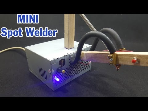 How To Make Mini Spot Welder Using old Microwave Transformer - UCFwdmgEXDNlEX8AzDYWXQEg