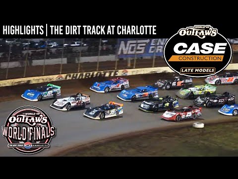 World of Outlaws CASE Late Models World Finals. Charlotte, November 3, 2022 | HIGHLIGHTS - dirt track racing video image