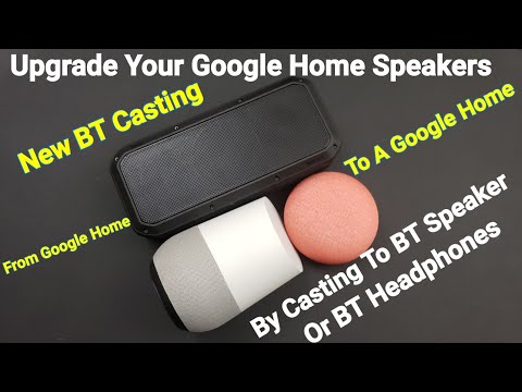 How To Connect Google Home To Bluetooth Speakers Or BT Headphones (Simple Speaker Upgrade) - UCQN7NhtBqADmNaRA3yc_mAQ