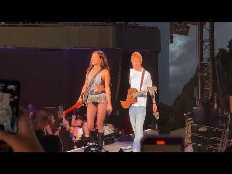 Olivia Rodrigo & Ed Sheeran - The A Team (Live Hyde Park)