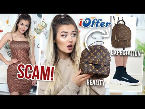 I BOUGHT FAKE DESIGNER ITEMS ON IOFFER... I DID NOT EXPECT THIS! - UCBKFH7bU2ebvO68FtuGjyyw