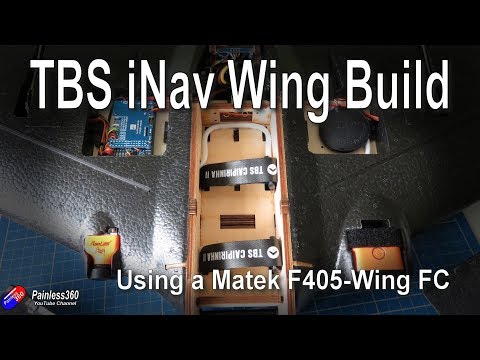 TBS Caipirinha II iNav wing build using Matek F405-Wing flight controller - UCp1vASX-fg959vRc1xowqpw