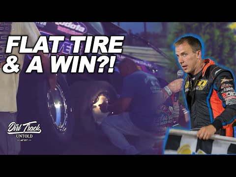 Banging Doors For The WIN! A Flat Tire And A Thrilling Finish At New Egypt Speedway!! - dirt track racing video image