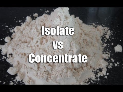 Whey Protein: Isolate vs Concentrate - UCNfwT9xv00lNZ7P6J6YhjrQ