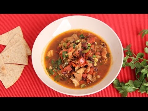 Chicken Tortilla Soup Recipe- Laura Vitale - Laura in the Kitchen Episode 547 - UCNbngWUqL2eqRw12yAwcICg