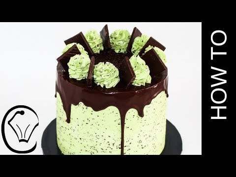 Scratch Chocolate Layer Cake Chocolate Cheesecake  Mint Chocolate Chip Condensed Milk Buttercream