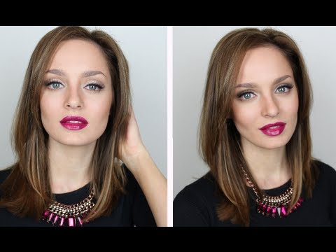 Modern Glam: Burgundy Lips Makeup Tutorial - UCLFW3EKD2My9swWH4eTLaYw