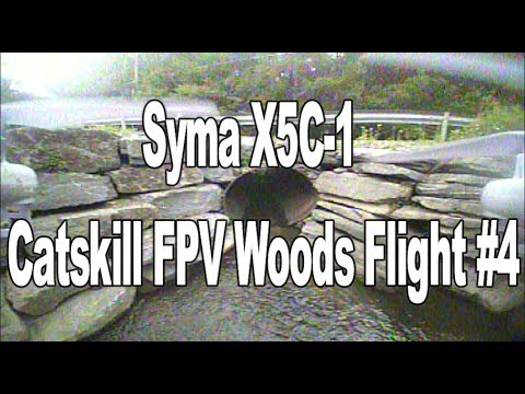 Syma X5C-1 | Catskill FPV Woods Flight #4 Feat. The TX03 (BANGGOOD) - UCU33TAvzA-wgPMgcrdMVIdg