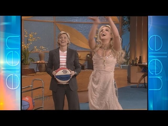 Britney Spears is a Basketball Fan!