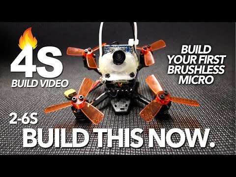 4S BRUSHLESS MICRO - BUILD VIDEO & FLIGHT - UCwojJxGQ0SNeVV09mKlnonA