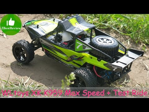 ✔ WLtoys XK K959 2WD Max Speed + Test Ride и Вывод по модели! Banggood - UClNIy0huKTliO9scb3s6YhQ