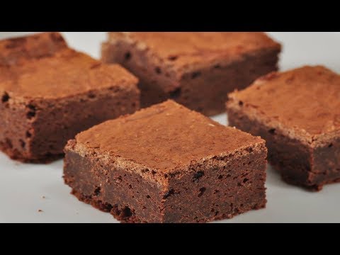 Fudgy Chocolate Brownies Recipe Demonstration - Joyofbaking.com - UCFjd060Z3nTHv0UyO8M43mQ