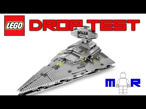 LEGO Star Wars Imperial Star Destroyer DROP TEST! (LEGO 6211) - UCLnr9MzQ_v_a_OPmJkye5lA