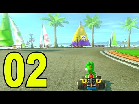 Mario Kart 8 - Part 2 - Yoshi! (WiiU Let's Play / Walkthrough / MK8 Gameplay) - UC36MGPfPwOWafAXauiV4LdA