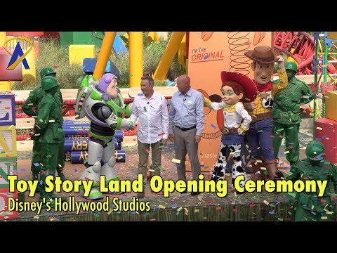 Toy Story Land Opening Ceremony with Tim Allen at Disney's Hollywood Studios - UCFpI4b_m-449cePVasc2_8g