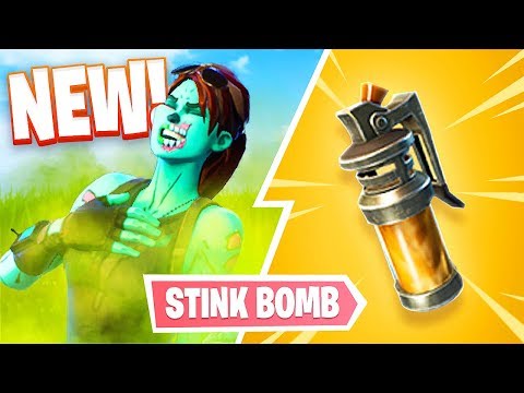 New Fortnite Stink Bomb Gameplay! (Fortnite Battle Royale) - UC2wKfjlioOCLP4xQMOWNcgg