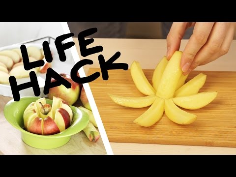 LIFE HACK: The Multi-talented Apple Slicer - UCSFXVY6lxmxYfHlLBGFwuEg