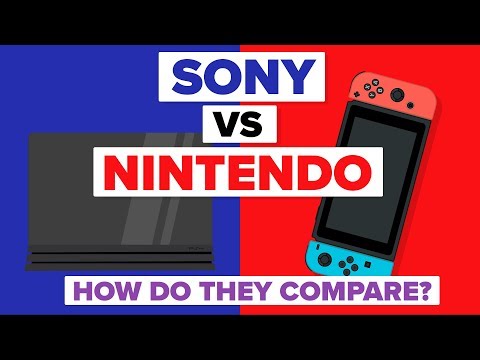Sony vs Nintendo - How Do They Compare? (Video Game Company Comparison) - UCfdNM3NAhaBOXCafH7krzrA